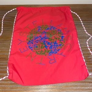 Stella McCartney Logo Drawstring Bag